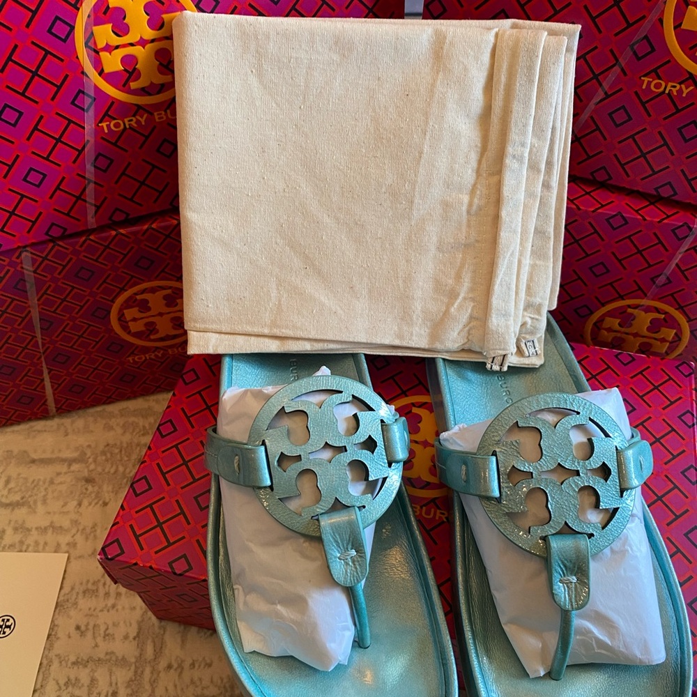 TORY BURCH MILLER CLOUD SANDAL - Picture 10 of 11